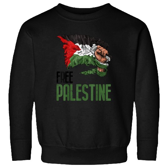FREE PALESTINE FLAG GAZA Sweatshirts