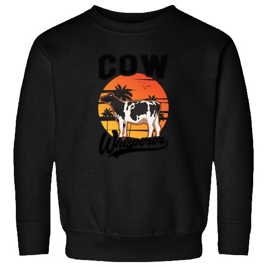 Cow Whisperer Farmer Cattle Breeder Cows Sweatshirts