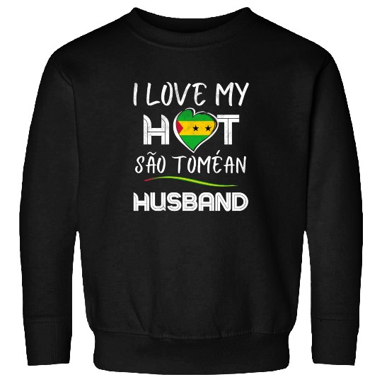 São Toméan Husband Proud Wife Sweatshirts