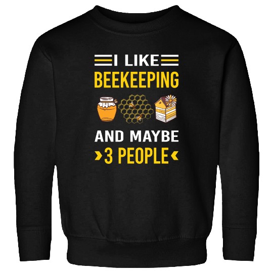 3 People Beekeeping Beekeeper Apiculture Sweatshirts