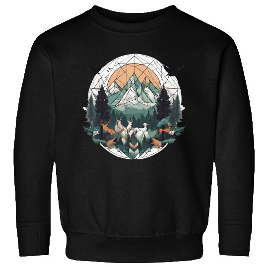 Geoforest Tapestry Sweatshirts