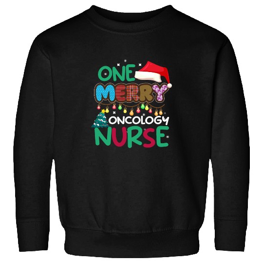 One merry Oncology Nurse Christmas Sweatshirts