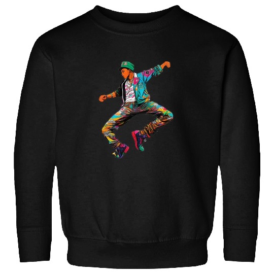 Hip-hop Dance, break dance. Street dance. Sweatshirts