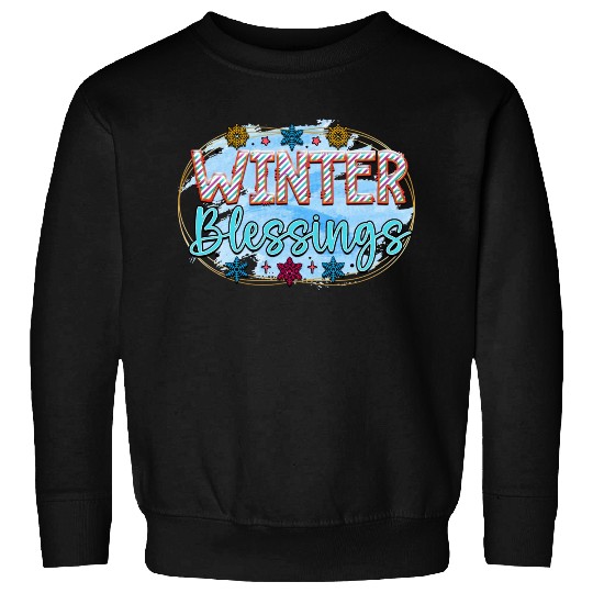 Winter blessings Sweatshirts