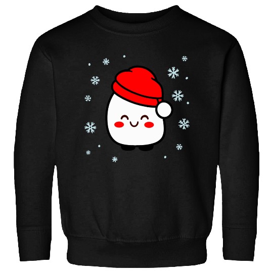 Santa Marshmallow Version 2 Sweatshirts