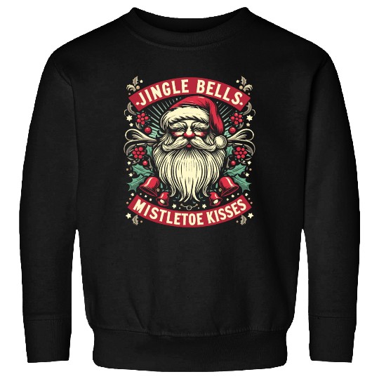 Jingle Bells Mistletoe Kisses Sweatshirts
