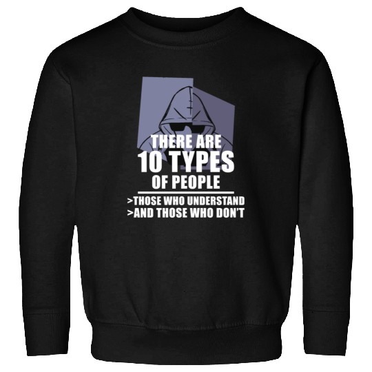 Funny Binary Code Saying Computer Science Programm Sweatshirts