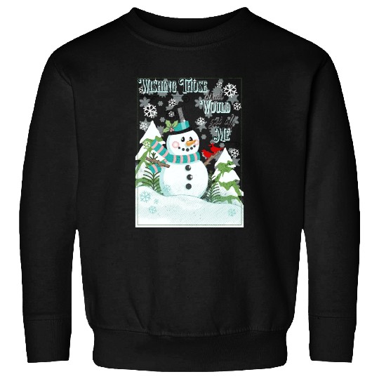 Funny Cranky Snowman Sweatshirts