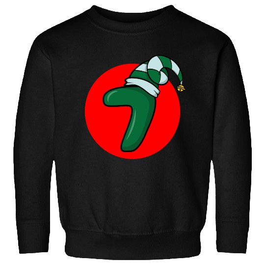 Christmas Birthday Number 7 - Lucky Nr. Seven Sweatshirts