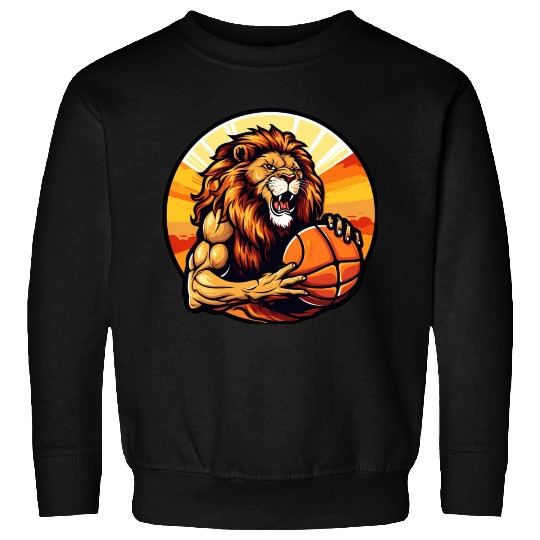 Basketball lion Sweatshirts