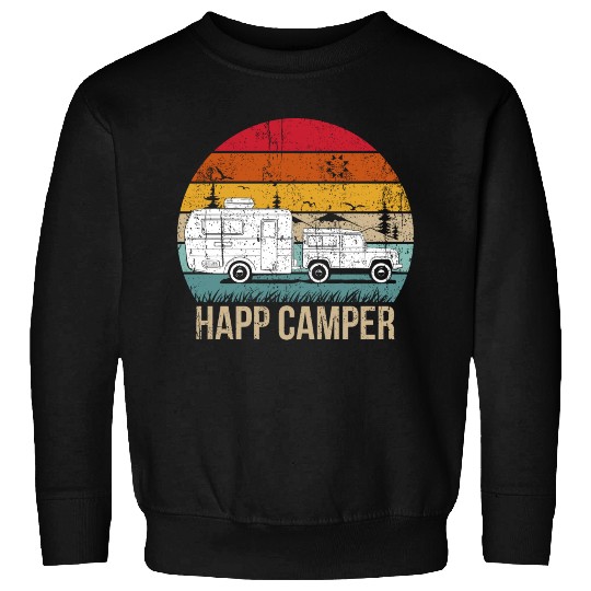 Happy Camper Sweatshirts