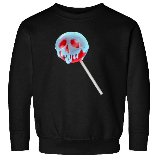 Poison Apple Halloween Candy Lollipop Sweatshirts