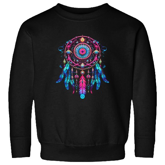 Neon Dreamcatcher Fantasy | Plastic Poppy™ Sweatshirts