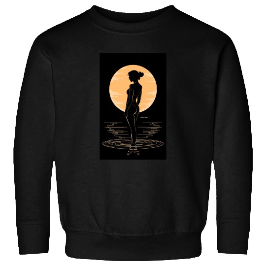 Elegance Redefined: Black and Gold Collection Sweatshirts