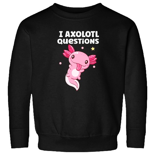 I Axolotl Questions Axolotl funny Axolotl Retro Sweatshirts