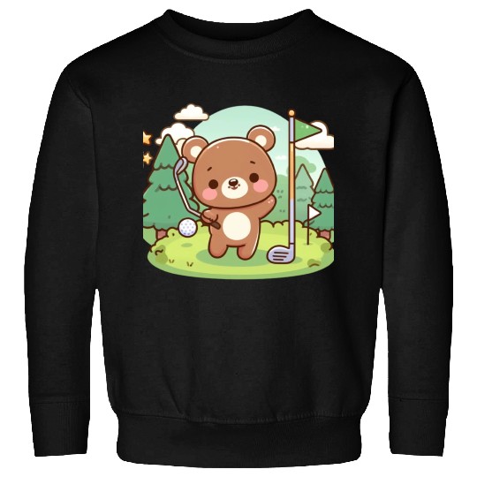 Golfing bears Sweatshirts