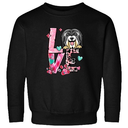 Havanese Dog I Love My Dog Fur Baby Valentines Day Sweatshirts