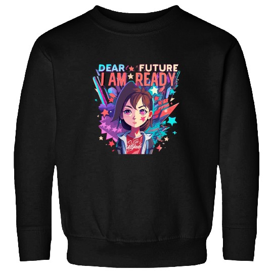 Nye Dear Future I Am Ready Cheers To A New Year Sweatshirts