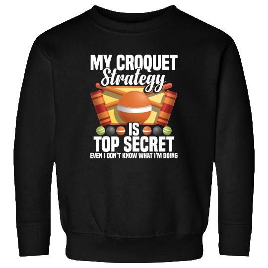 Croquet Mallet Croquet Club Croquet Player Croquet Sweatshirts