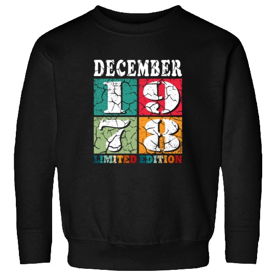 December 1978 Anniversary December 1978 December Sweatshirts