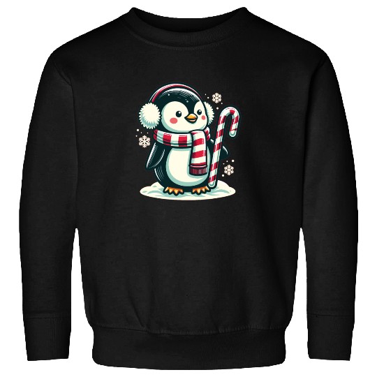 Penguin Christmas Animals Cute Penguins Sweatshirts