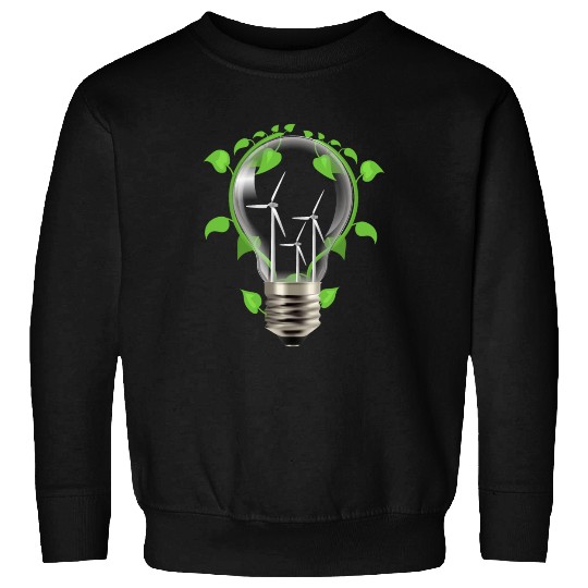 Environment light bulb Sweatshirts