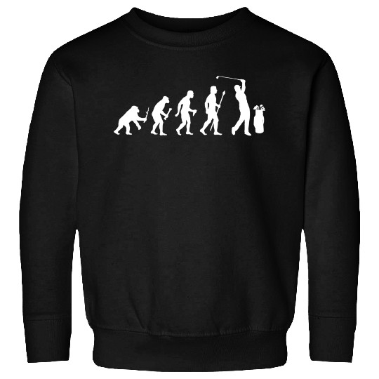 Funny Evolution Of Golf Sweatshirts