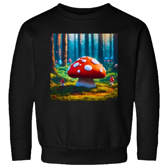 Cute Mushroom Sweatshirts
