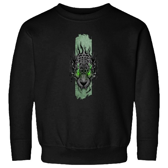 Emerald-Eyed Jaguar Sweatshirts