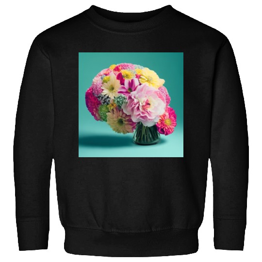 Default flowers brains spring 0 Sweatshirts