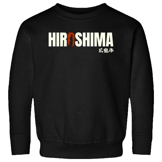 Hiroshima Typography Sweatshirts - Urban Statement