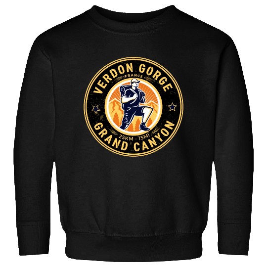 Verdon Gorge river canyon in southeastern France Sweatshirts