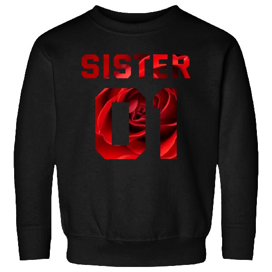 COUPLE FLOWER SISTER 01 Sweatshirts