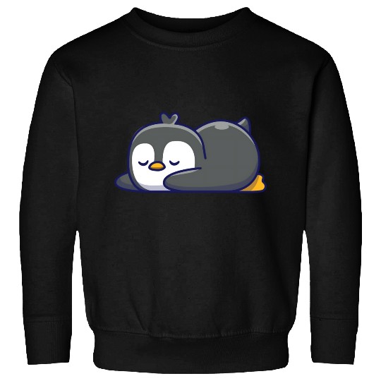 Cute penguin sleeping Sweatshirts