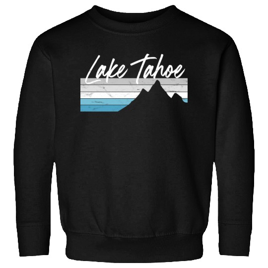Lake Tahoe Nevada California Mountain Skiing Py Sweatshirts