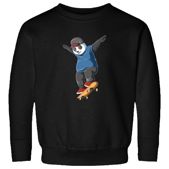 Panda ater ateboarding Longboard Sweatshirts