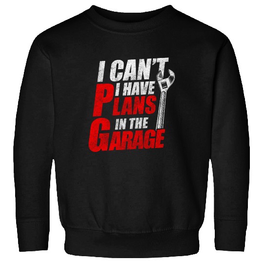 Mechanic Workshop Garage Engine Sweatshirts