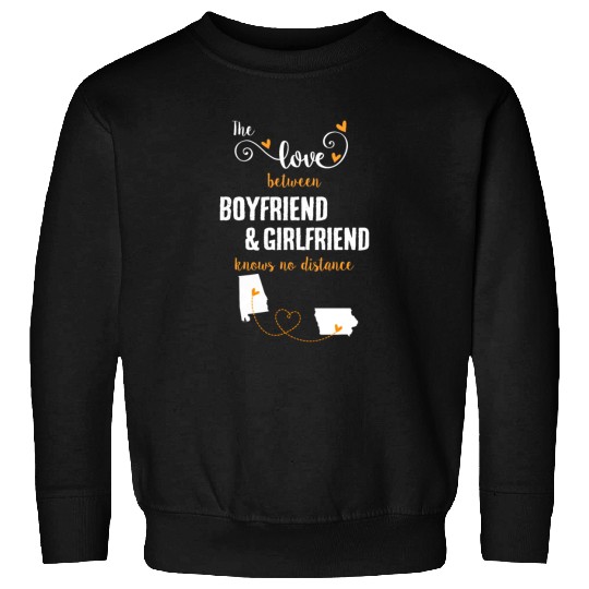 Love Between BF And GF Albm To Iowa Gift Sweatshirts