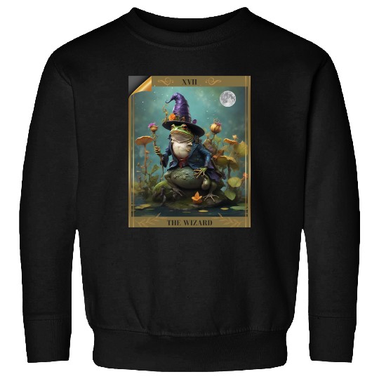 he Wizard Comfort Colors Oversized Sweatshirts, Frog Ta