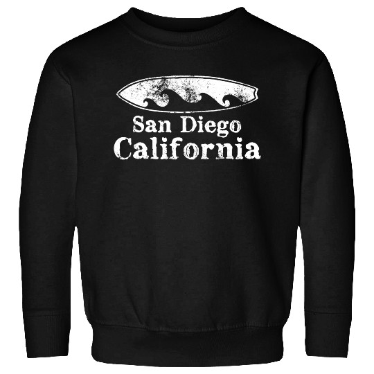 San Diego California Surfboard Souvenirs Gifts Sweatshirts