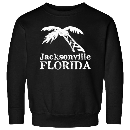 Jacksonville Florida Palm Tree Souvenirs Gifts Sweatshirts