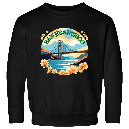 Golden Gate Bridge - San Francisco Sweatshirts