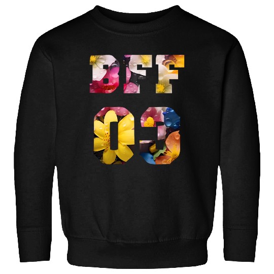 Flower Best Friends for 3 - BFF 03 Sweatshirts