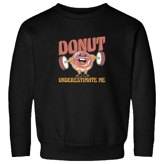 Fitness Donut Donut Gym Sweatshirts