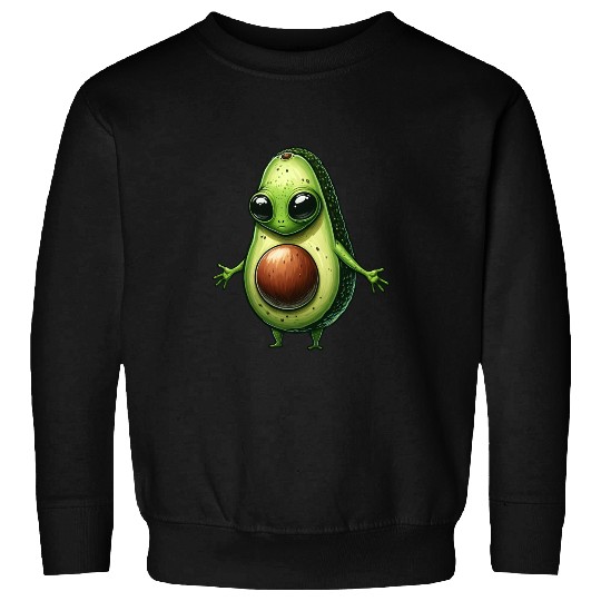 Avocado alien Sweatshirts