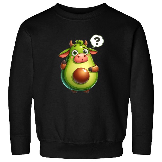 Avocado cow Sweatshirts