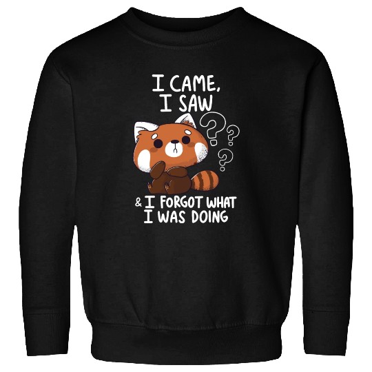 Forgetful Red Panda Sweatshirts