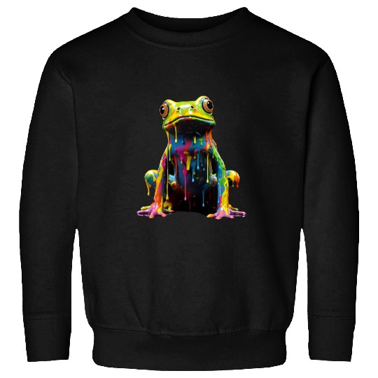 Rainbow Frog Sweatshirts