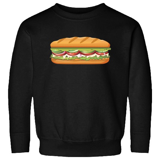 Subway Sandwich Design Sweatshirts
