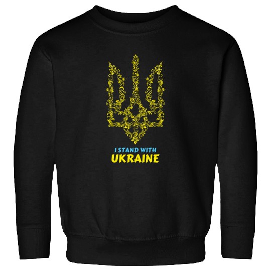 UKRAINE, I STAND WITH UKRAINE Sweatshirts